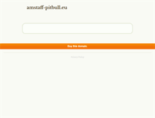 Tablet Screenshot of amstaff-pitbull.eu
